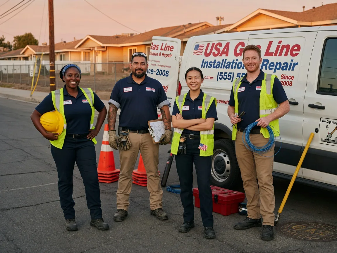 Gas Line Installation company in Cinebar, WA